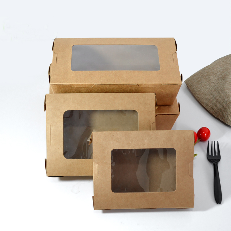 kraft lunch box with window